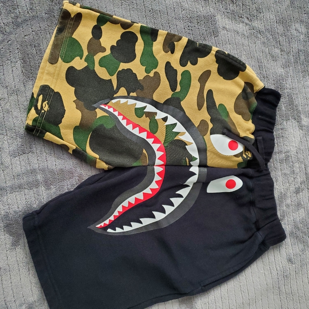 Authentic Bape Kids Shorts - sz 120